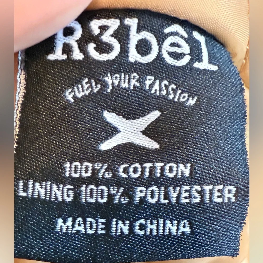 R3Bel Jacket Racing Speed Race Beige Mens - Picture 12 of 13